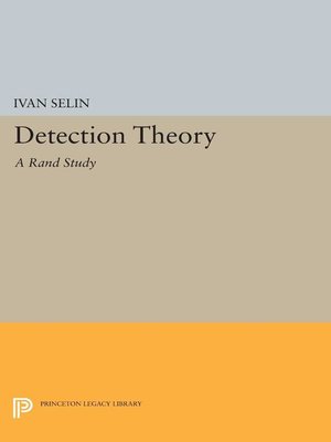 cover image of Detection Theory